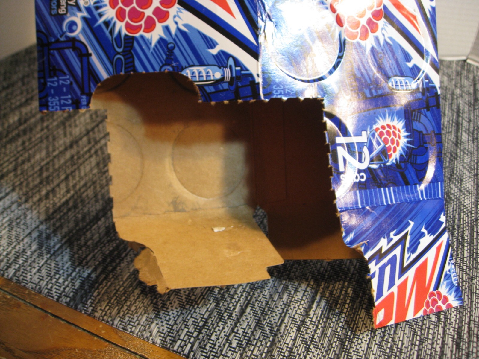 Mountain Dew EMPTY Box Carton (Opening missing) - Voltage - 2023
