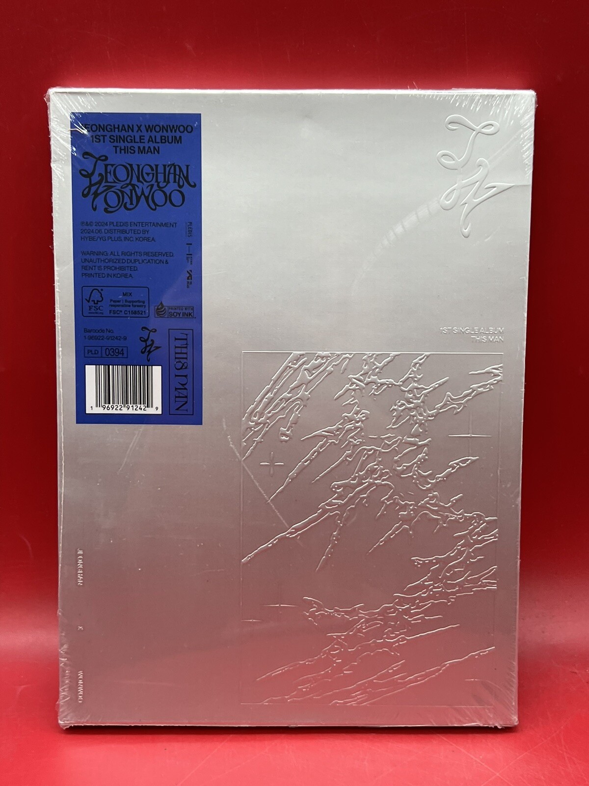 Jeonghan X Wonwoo 1st Single Album 'This Man' [2024, CD, Target Exclusive] NEW