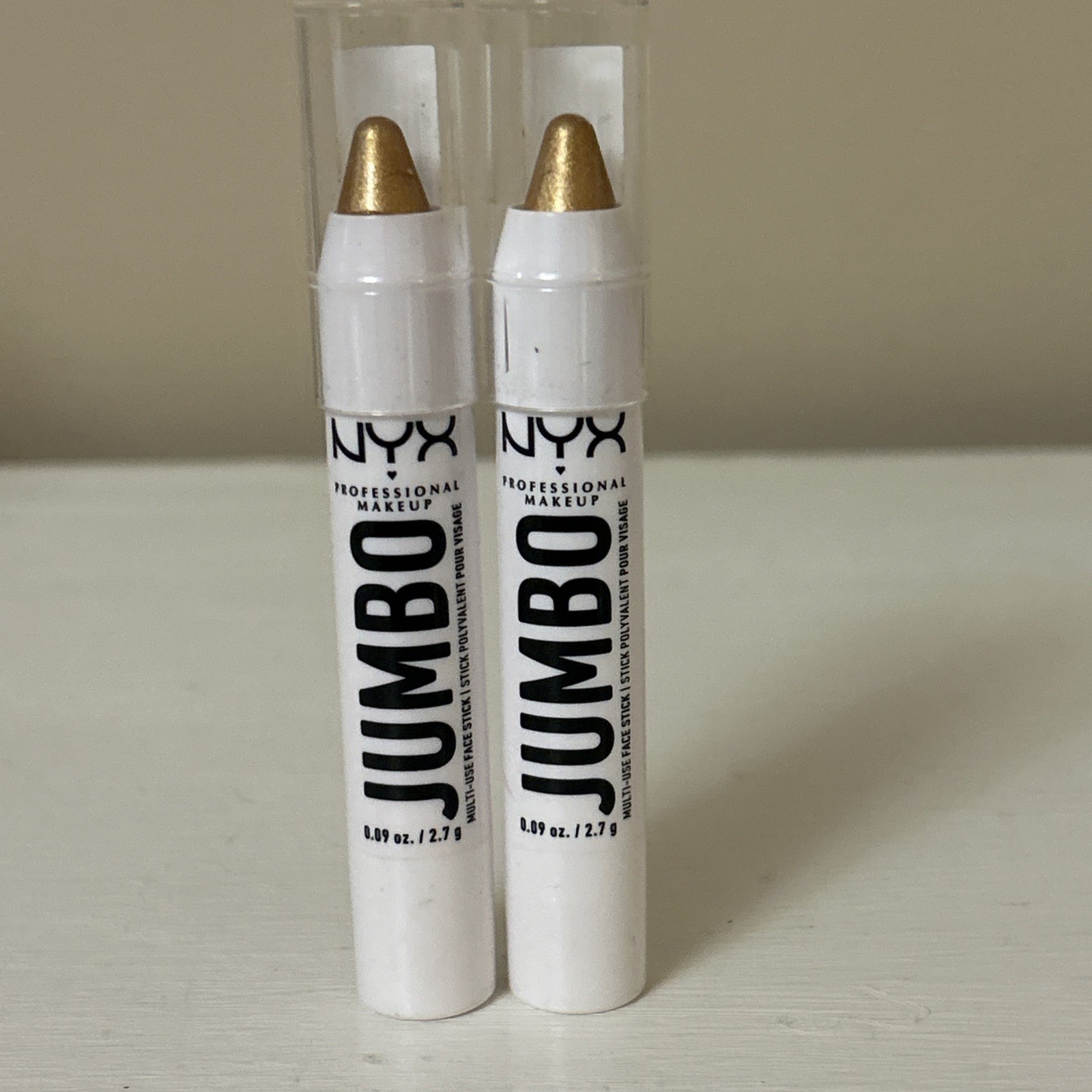 Lot Of 2 NYX PROFESSIONAL MAKEUP Jumbo Apple Pie Face stick 0.09 oz/ 2.7g