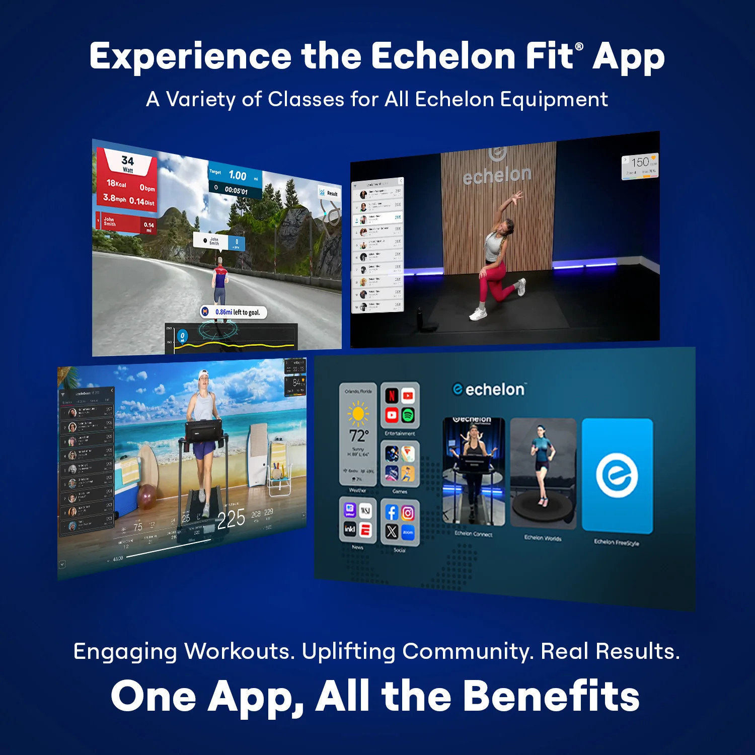 Echelon Stride-6s™ - 10″ HD Touchscreen (Certified Open Box)