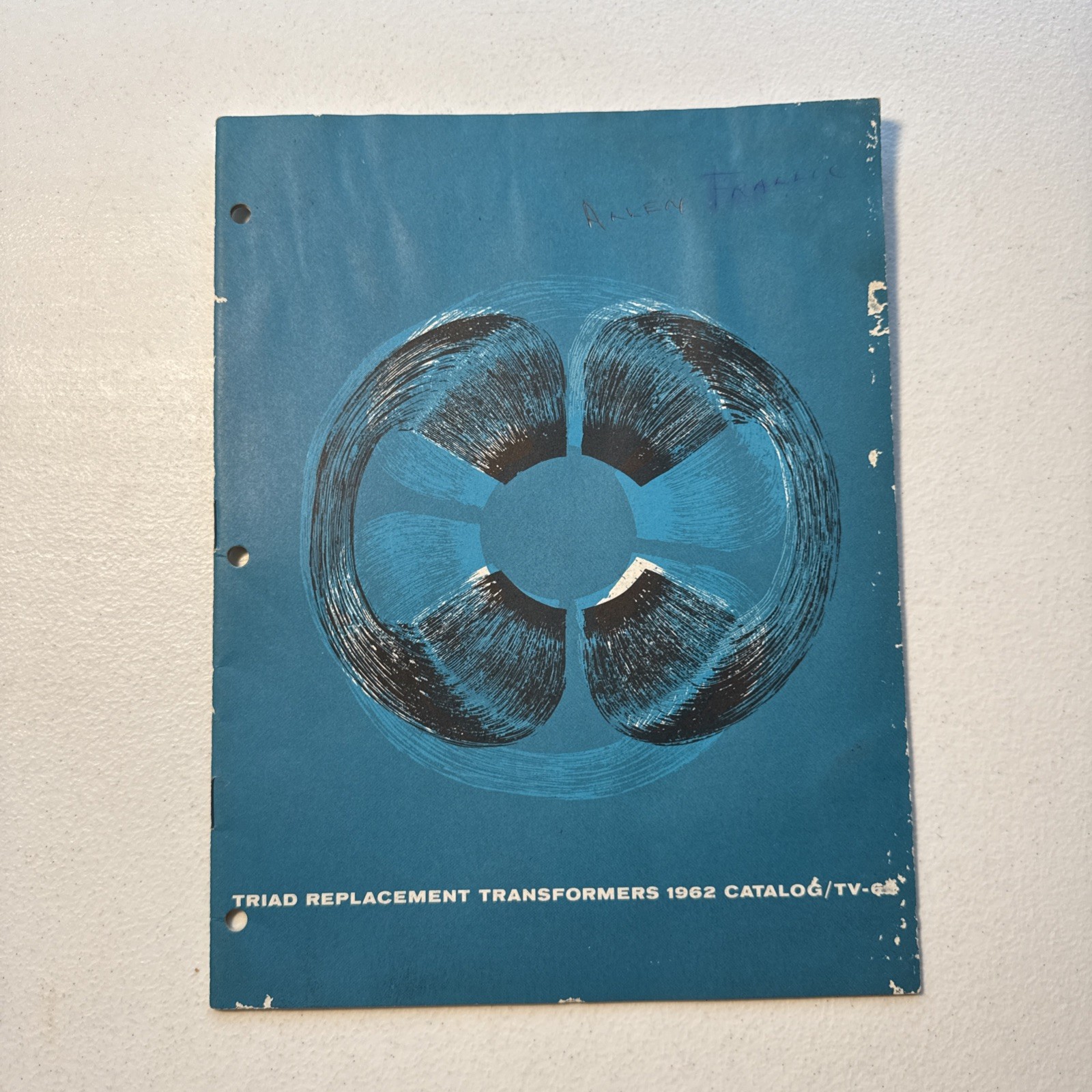 Triad Replacement Transformers 1962 Vintage Catalog Tv-62