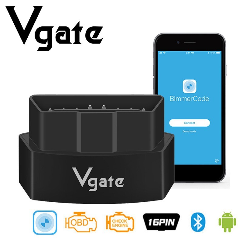Vgate iCar3 Bluetooth3.0 OBD2 Scanner CodeReader Diagnostic Tool For Android IOS