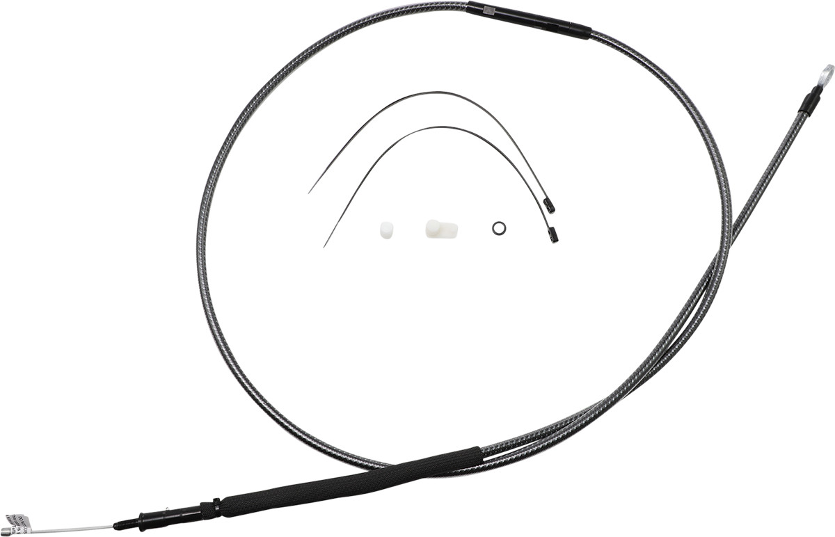 MAGNUM SHIELDING High-Efficiency Polished KARBONFIBR Clutch Cable - 78-11/16"