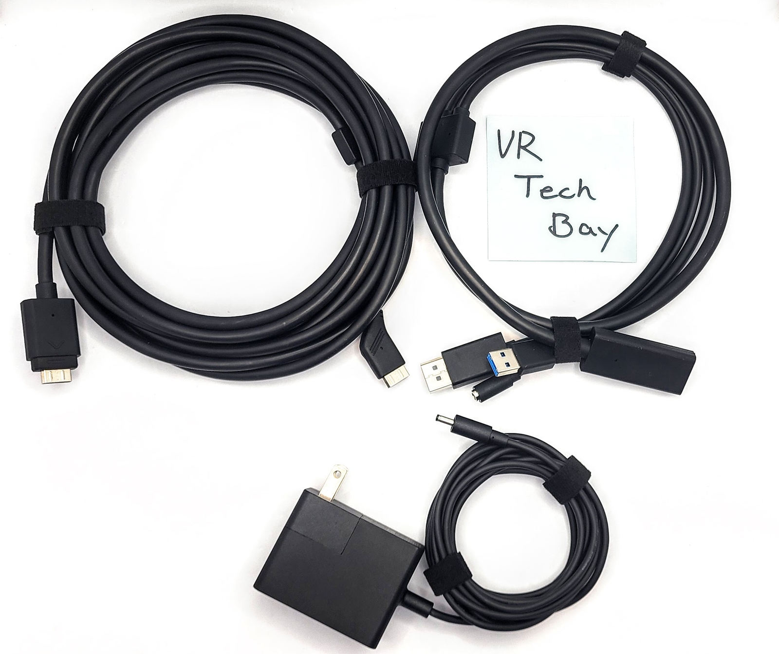 Valve Index VR Headset 3-Way PC Connection & 5m Headset & Power Supply Cable