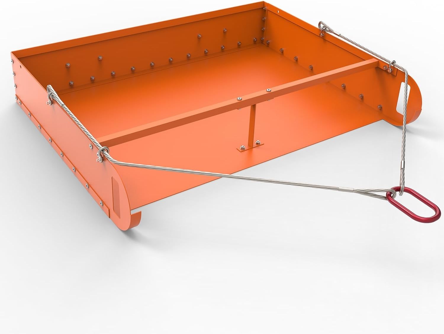 Pasture Manure Scoop, Tow Behind Manure Scoop for Horses Paddocks, Picks Up f...