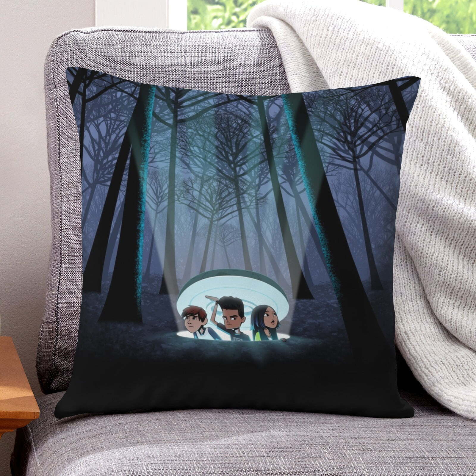 Throw Pillow Cover The Hollow Pillow Case Decor for Home Sofa Couch Pillowcase