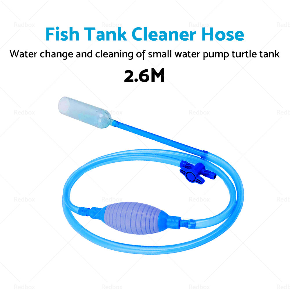 Large Aquarium Fish Tank Gravel Cleaner Syphon Vacuum Water Changer Siphon Hose