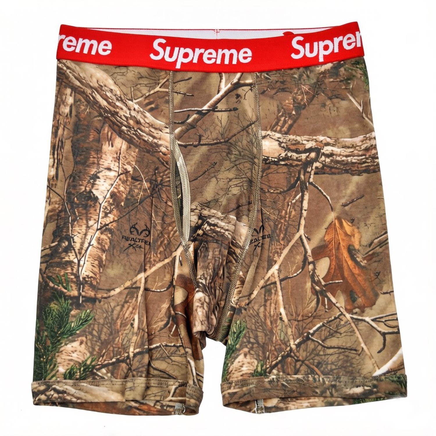 Supreme Hanes Realtree Camo Boxer Briefs Large （1）Pair