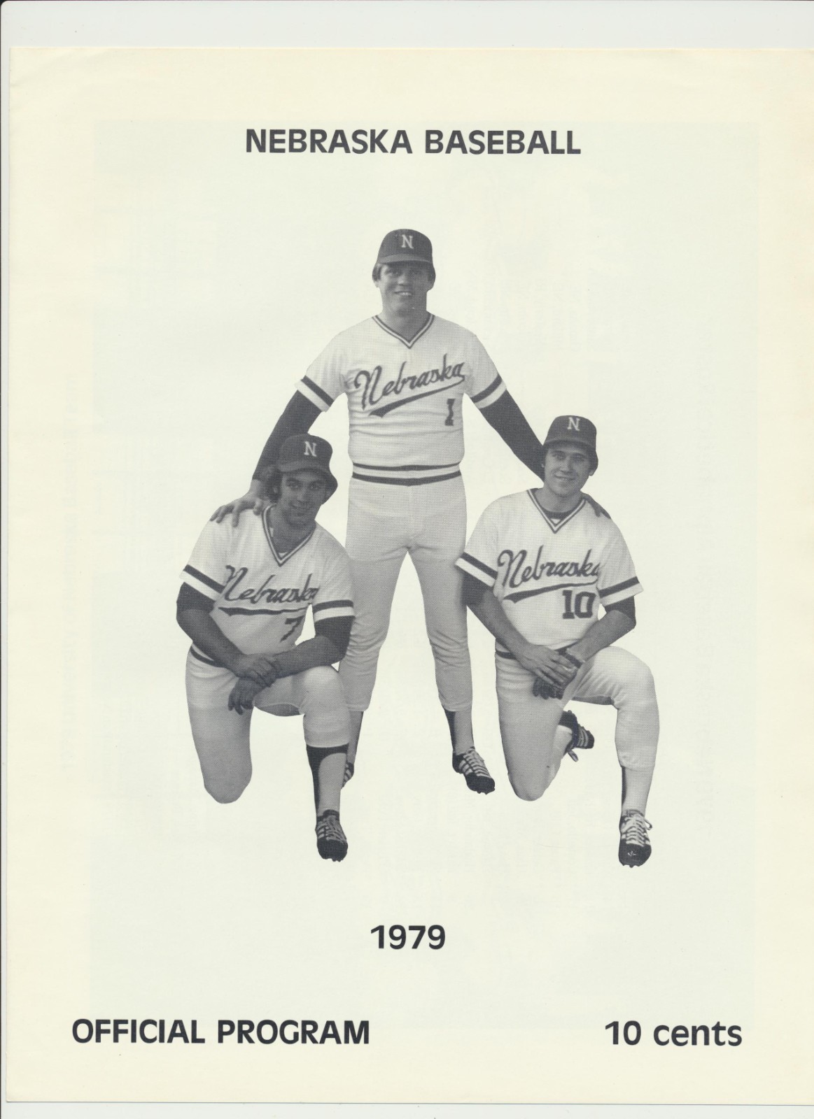 1979 Nebraska Baseball Program   (a)