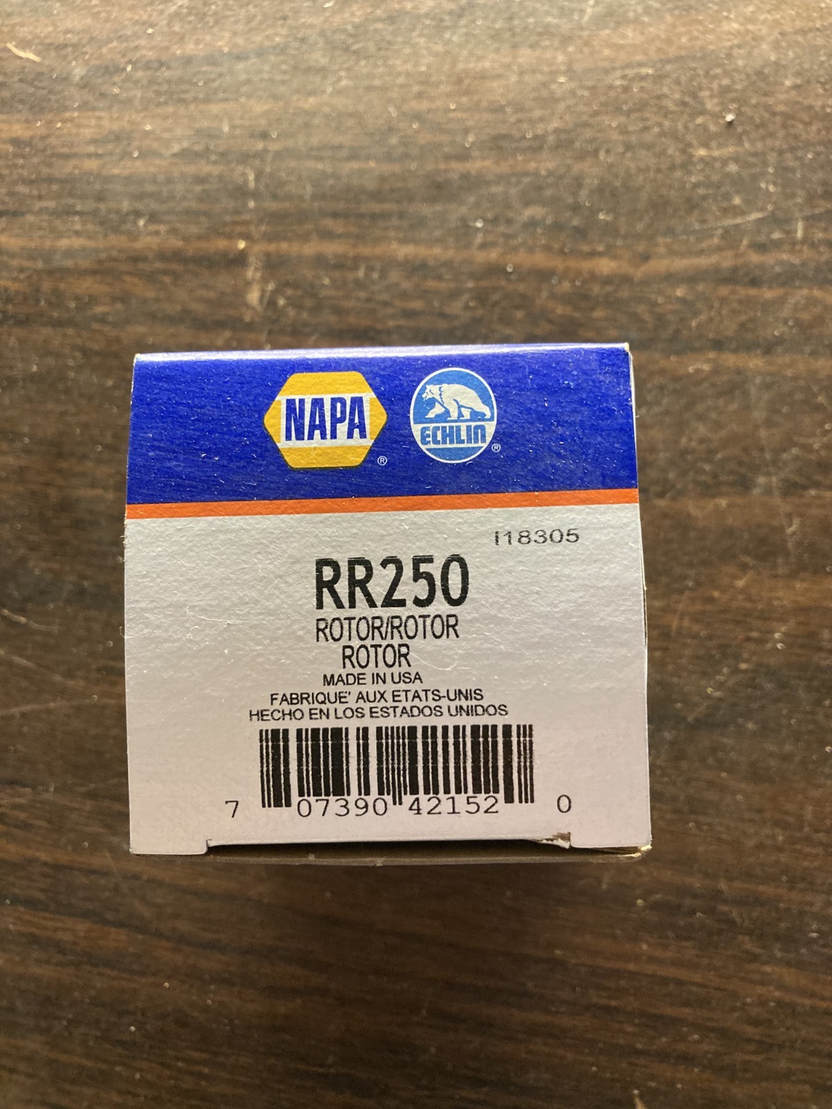 Napa Echlin RR250 Distributor Rotor
