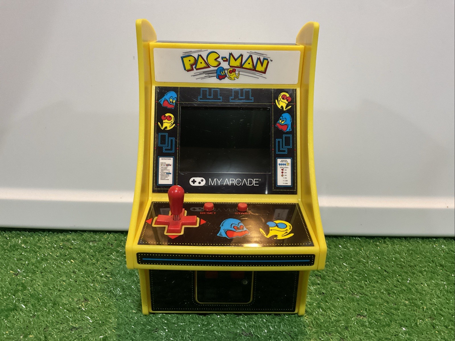 My Arcade Pac-Man Micro Player Mini Arcade Video Game Machine Tested Working 👍