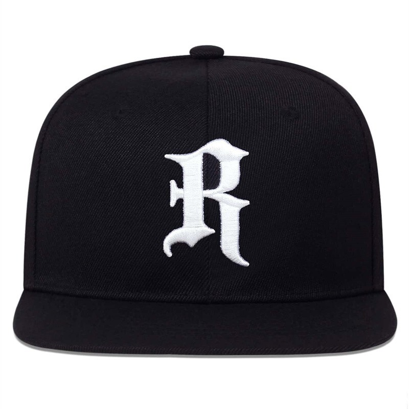 New 2023 Letter R Snapback Baseball Cap Hat Adjustable Cali Era Hip Hop Flat