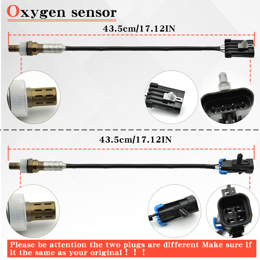4X 234-4012 234-4018 Upstream & Downstream Oxygen Sensor Fit for Chevy GMC US