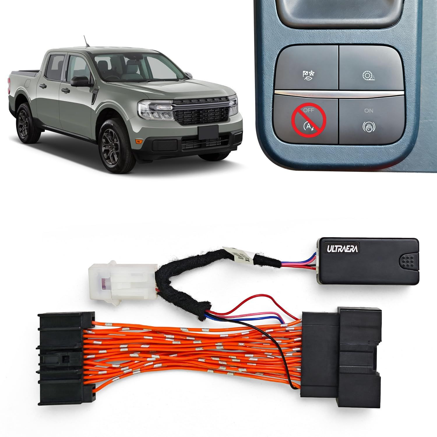 UltraEra Auto Start Stop Eliminator Remote Kit Compatible with 2022...