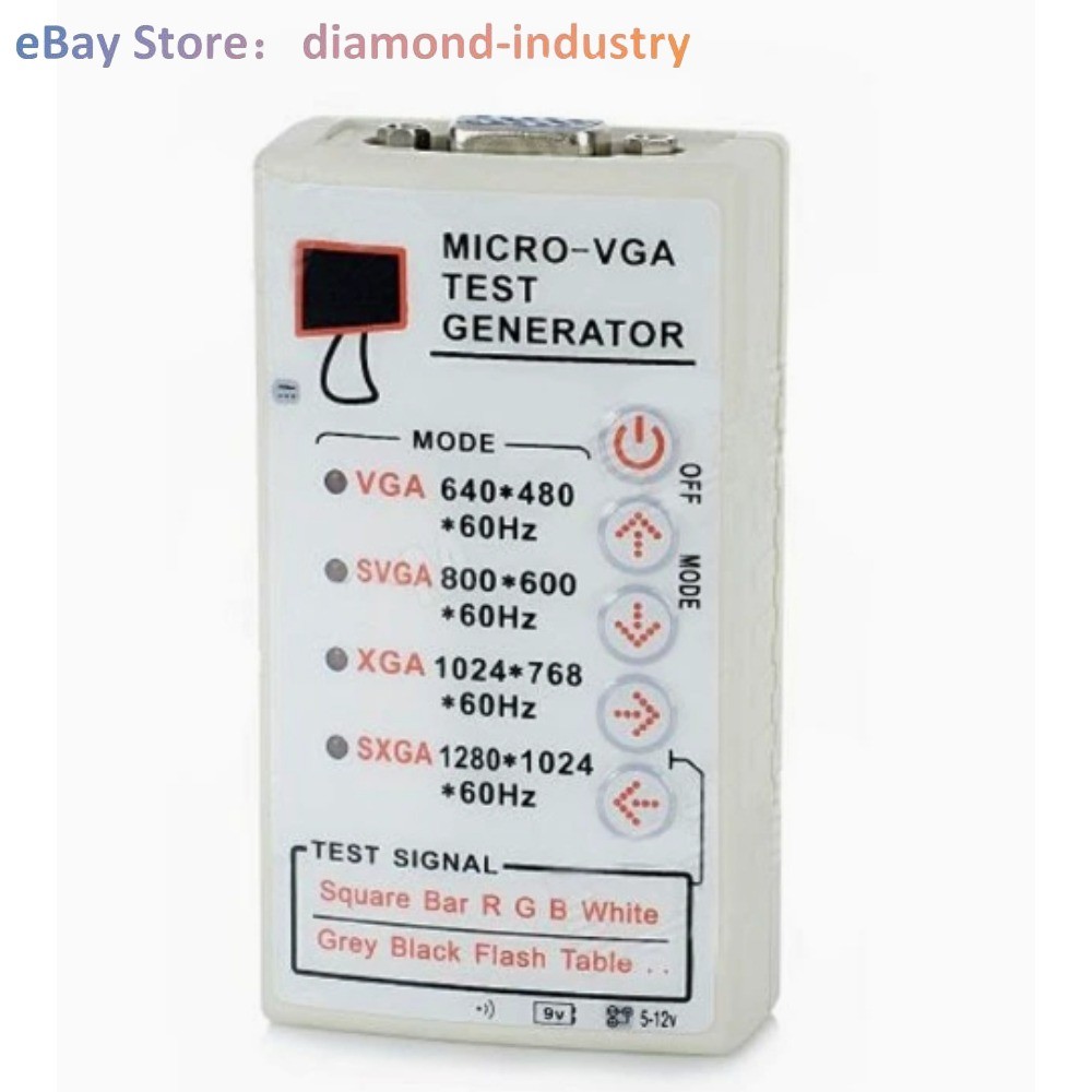 VGA Signal Generator Tester for Projector LCD CRT Monitor Repair