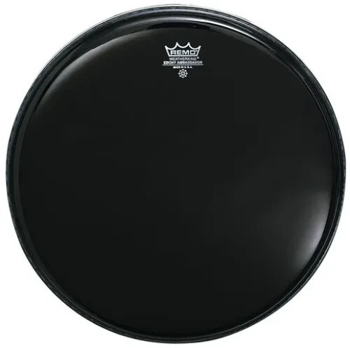 Remo 20" Ambassador Ebony Bass Drum Head brand new no box