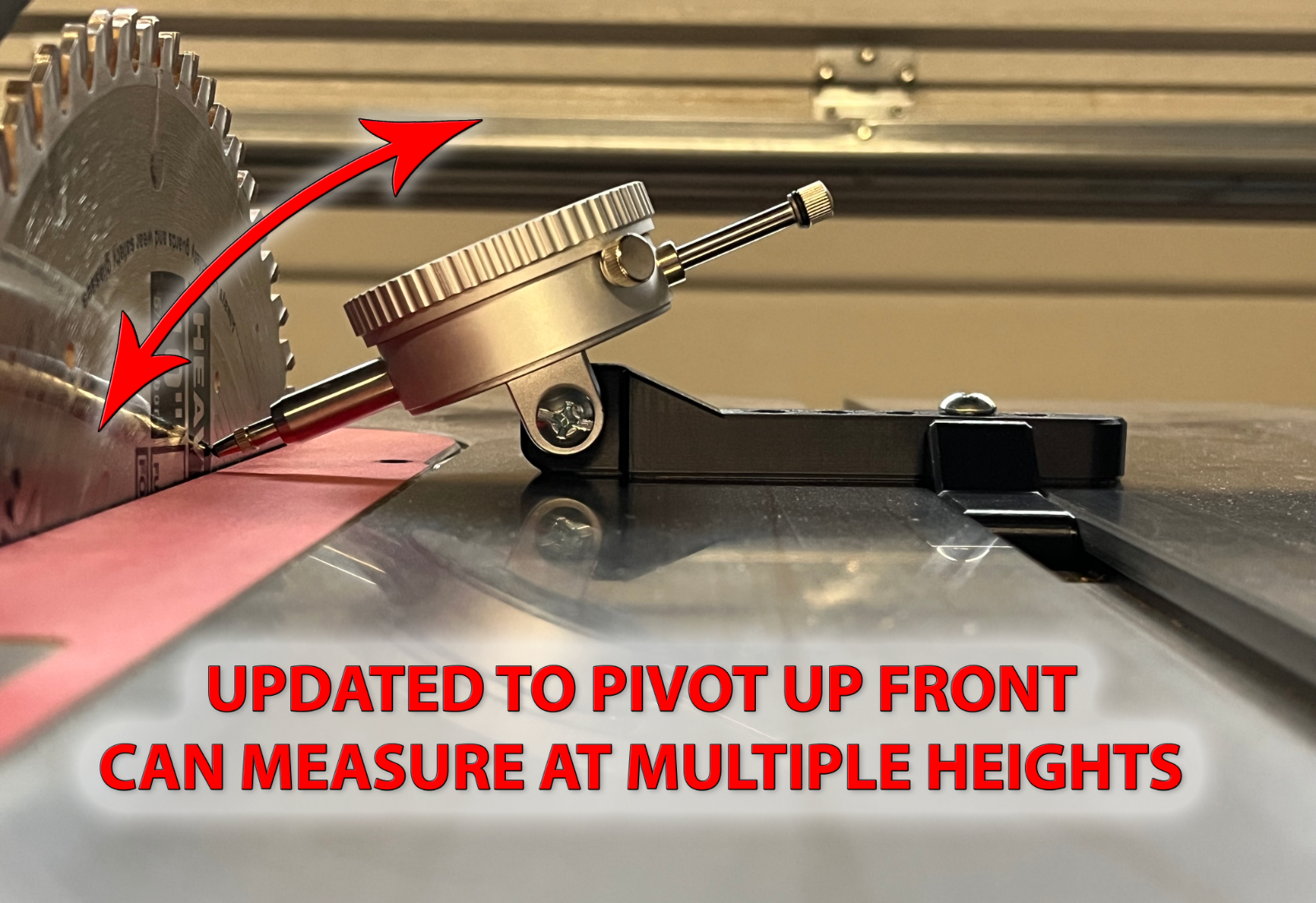 Table Saw Alignment Gauge Without Dial Indicator - Align Saw Blade & Fence!