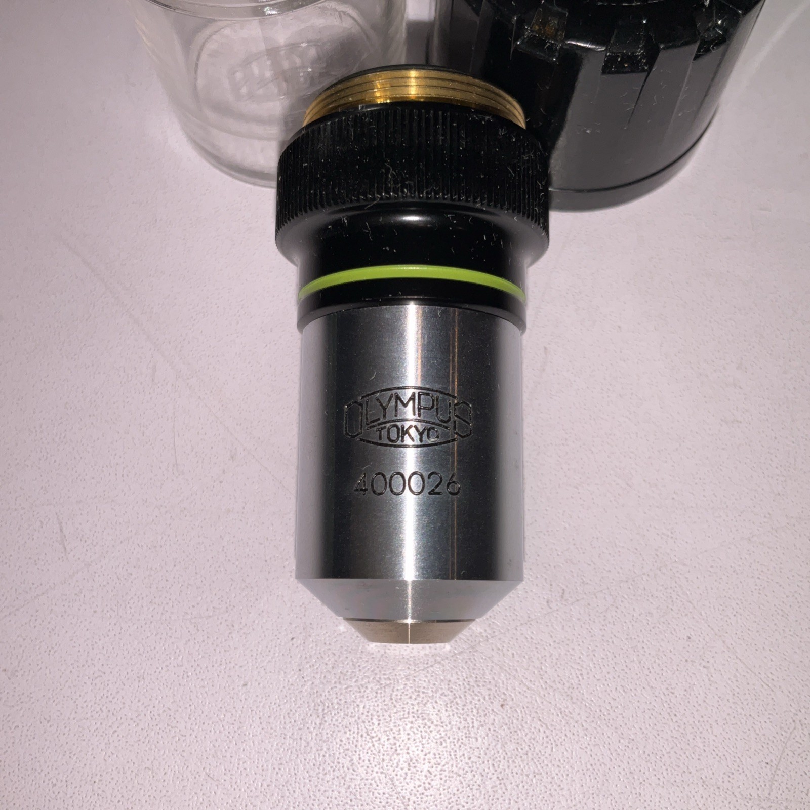 Olympus Tokyo M50 0.65 Microscope Objective Lens Japan w/ Original Case