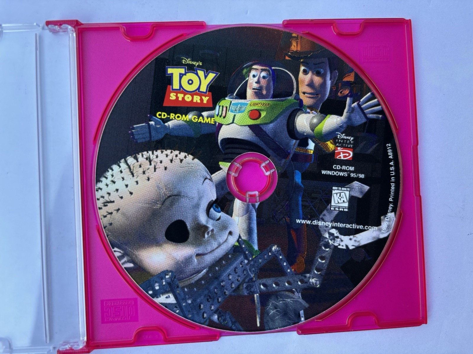 Disneys Toy Story Power Play PC Windows 95/98 Activision CD-ROM - Disc Only
