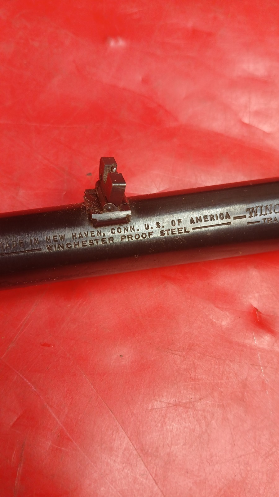 winchester - 43 - 218 bee barrel.