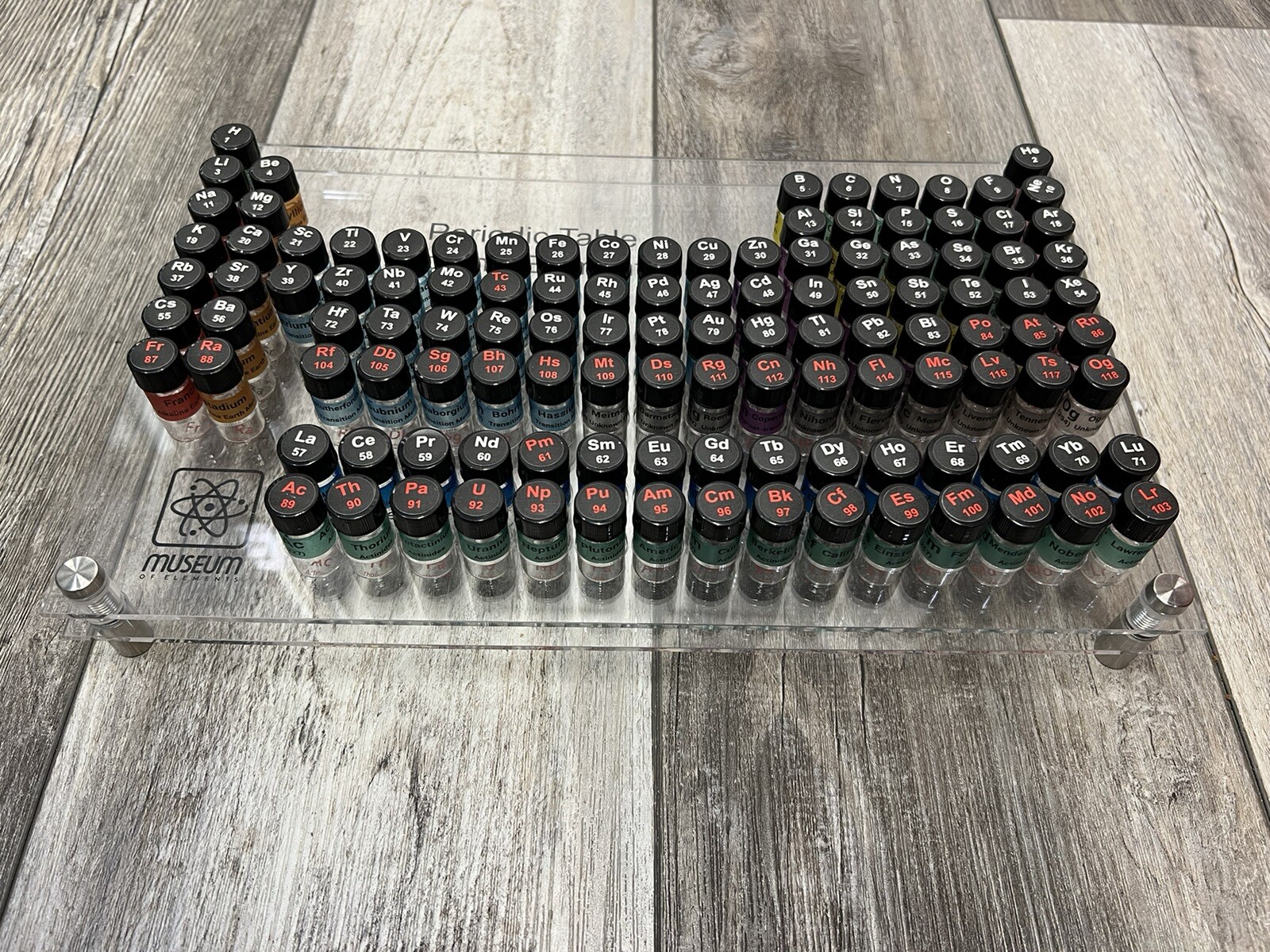 MUSEUM OF ELEMENTS - Ultimate Periodic Table of Elements - Collect Real Elements