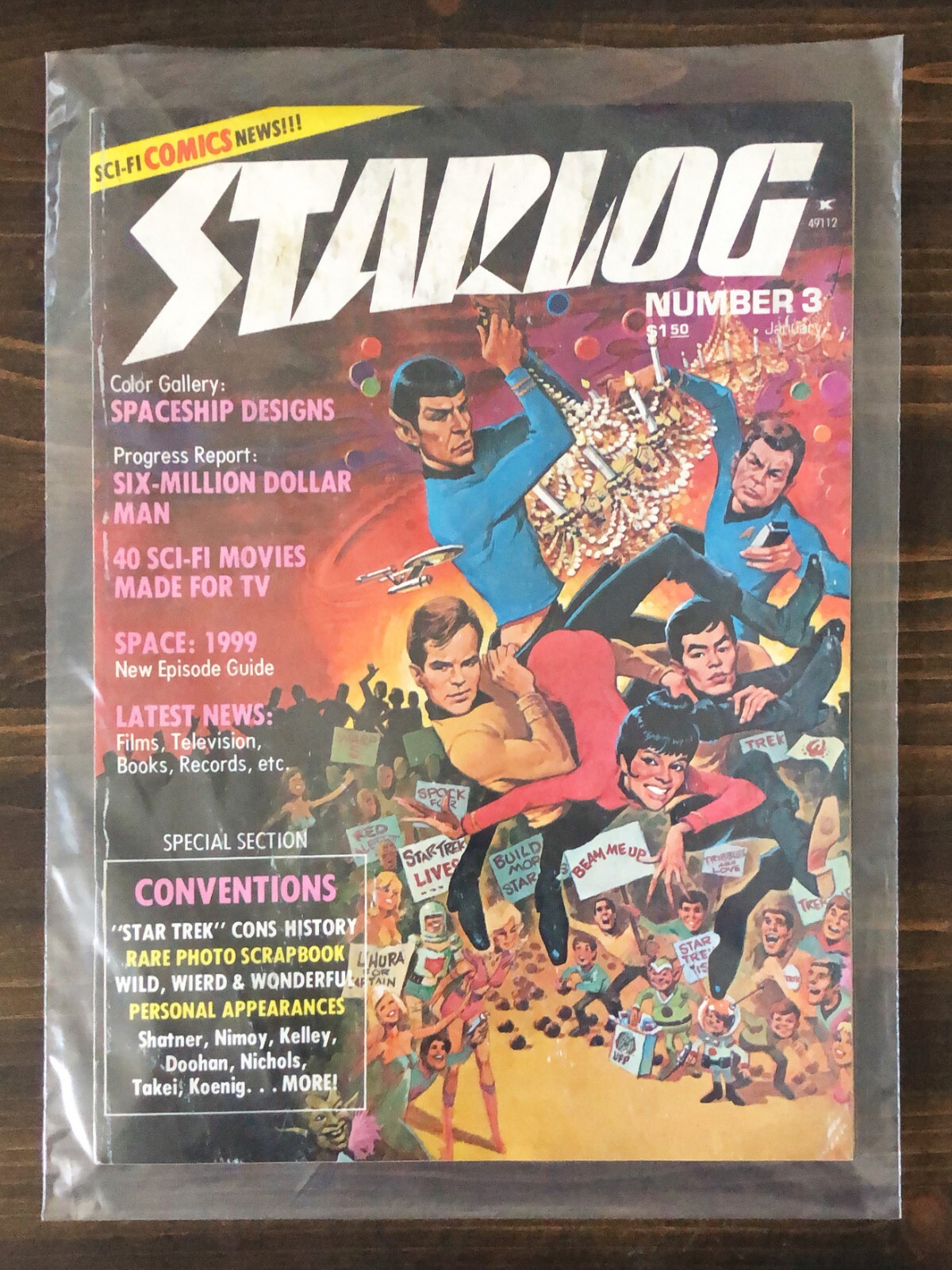 Starlog Magazine #3 January 1977 - STAR TREK Conventions