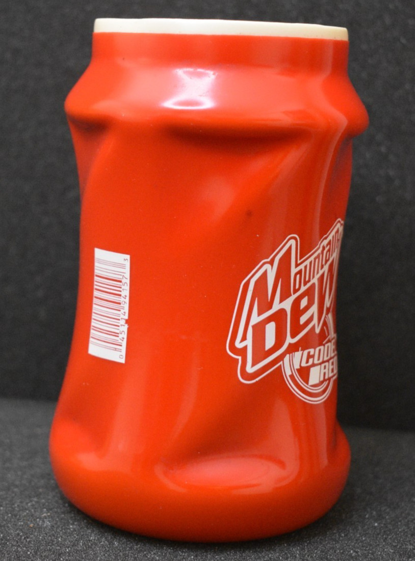 Mountain Dew Code Red Koozie Can Cooler Insulator