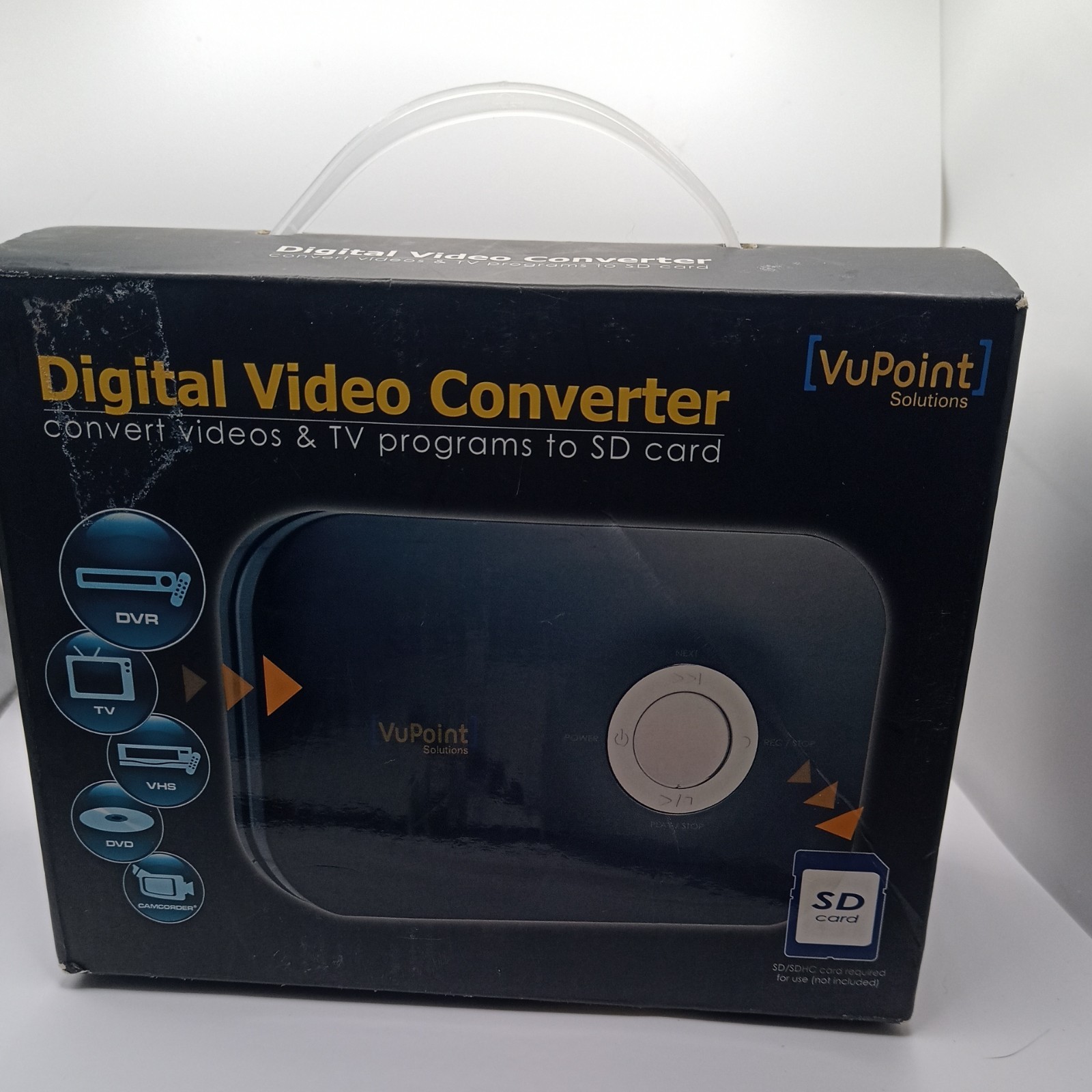 VuPoint Solutions DVC-ST100B-VP-BX4 Analog to Digital Converter VHS to SD Card