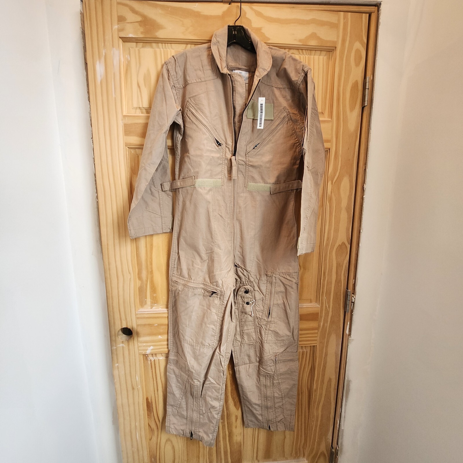 NEW MEN'S TAN CWU-27/P 36S FLYERS SUMMER COVERALLS US MILITARY PILOT AIRCREW WKP