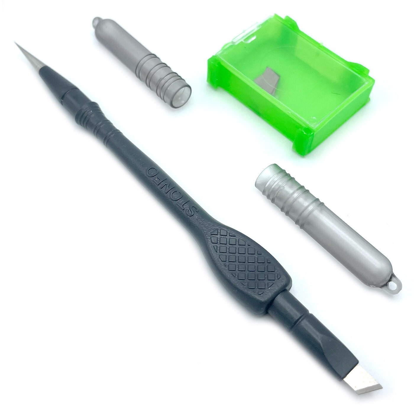 STONFO TRIMMER SLICER BLADE WITH PRECISION BODKIN - Fly Tying Needle Tool NEW!