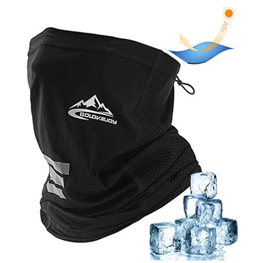 Cooling Neck Gaiter Face Cover Scarf Sun UV Protection Mask Shield for Men Women