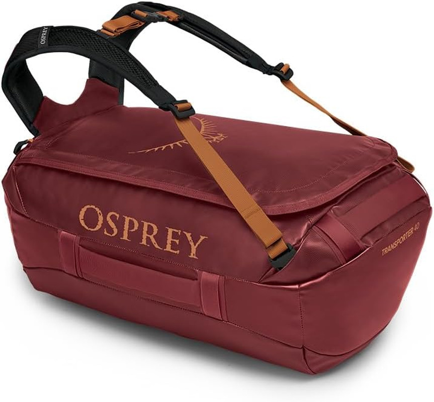Transporter 40L Travel Duffel Bag, Black