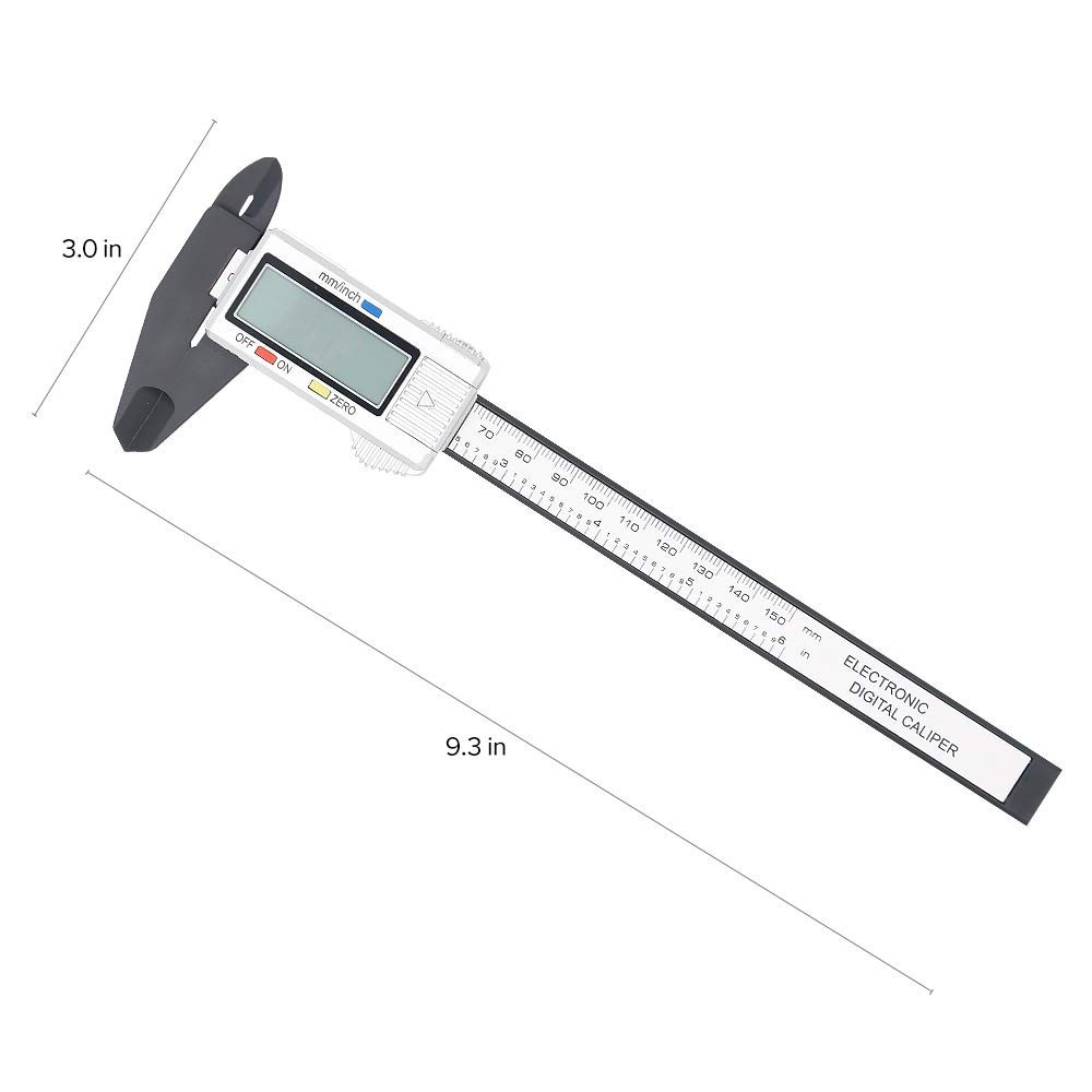 Electronic Vernier Caliper - Portable Measuring Tool with Smart Auto-Off Feature