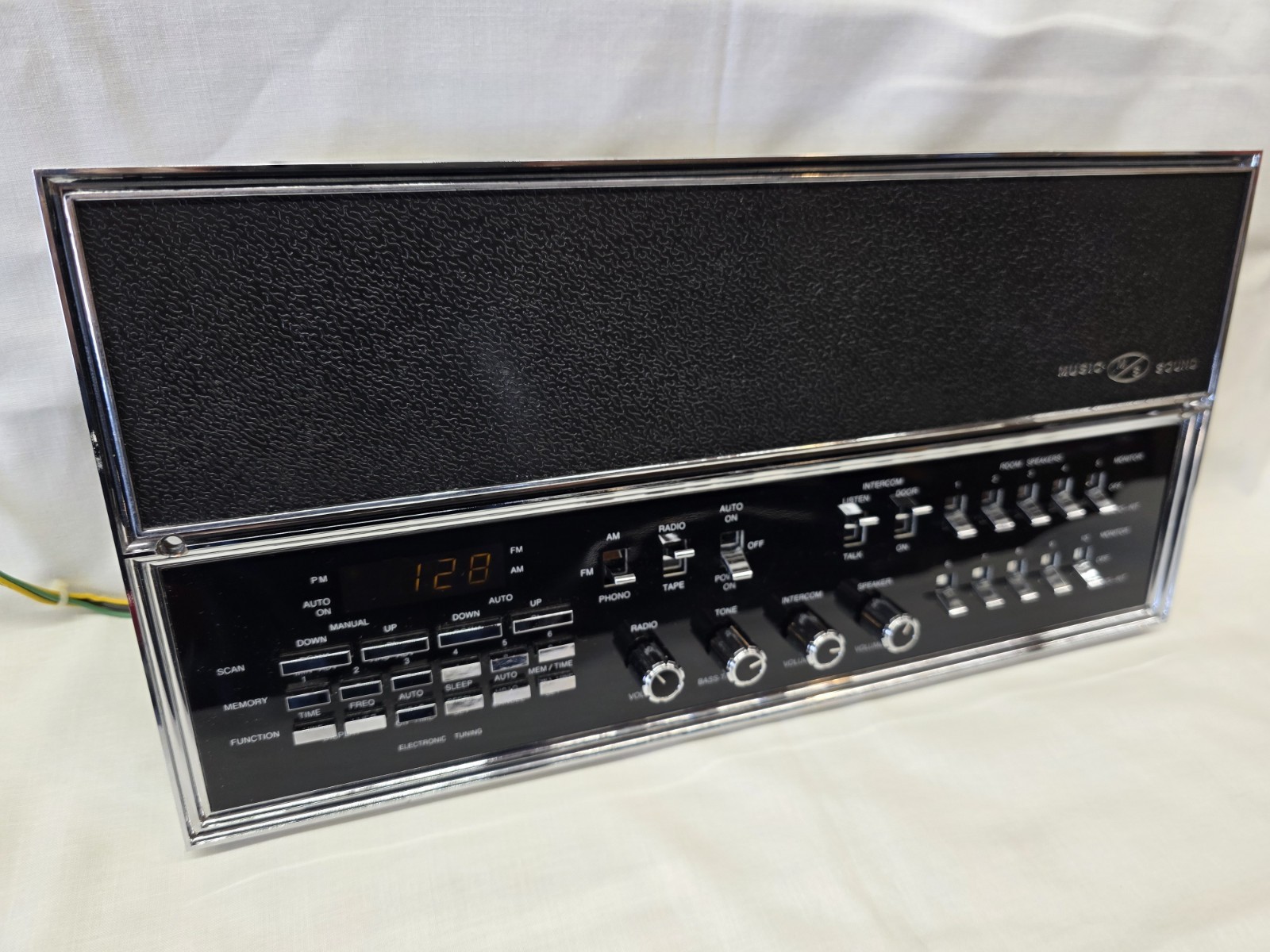 M&S Rebuilt N350 Silver and Black Intercom Master