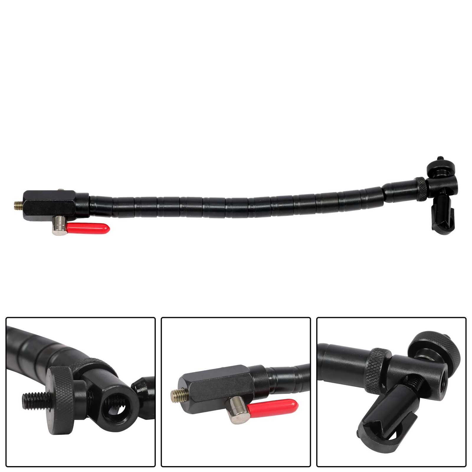 LABLT Flexible Arm Vise Grip W/ 1inch Dial Indicator .001'' Graduation Lug Back