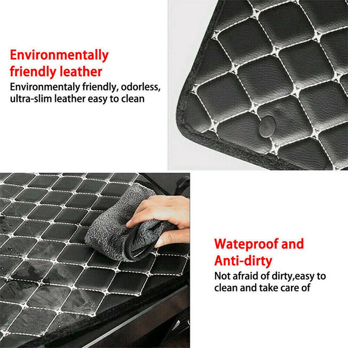 Car Accessories Armrest Box Pad Cover Auto Center Console Cushion Protector Mat~