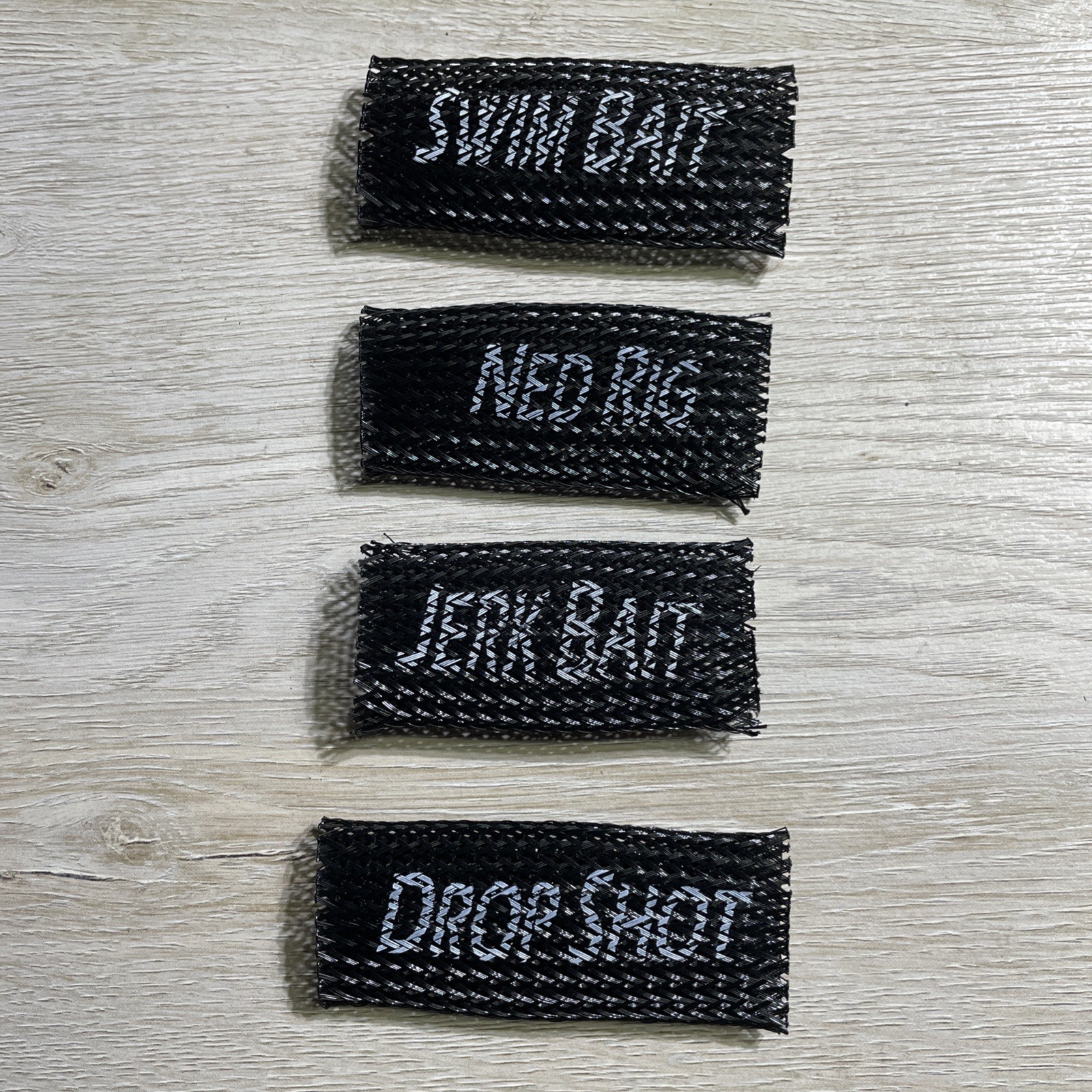 Rod Glove• Technique Tags•Lot Of 4•Slides Onto Your Rod Sleeves