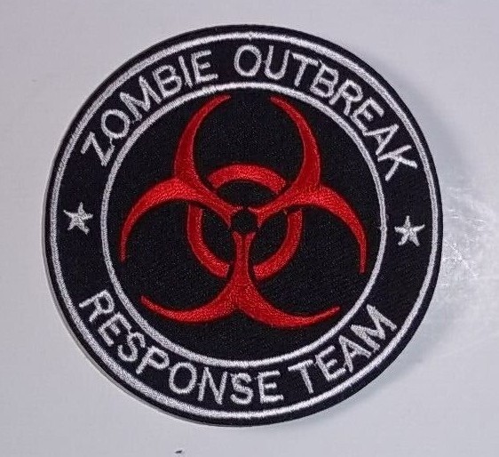 Zombie Outbreak Response Team Embroidered Patch - New