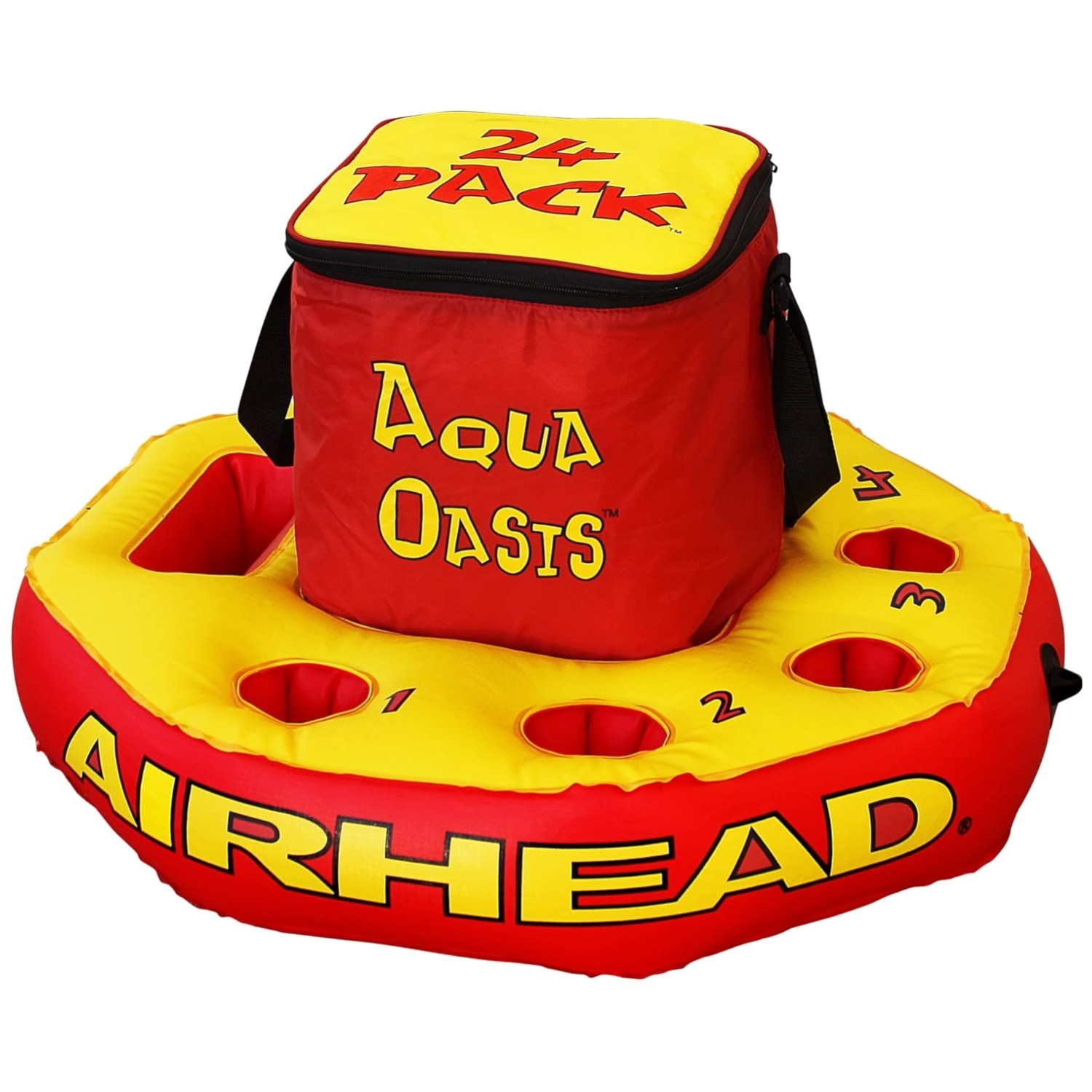 Pool Party Essential: Aqua Oasis Floating Cooler for 24 Cans