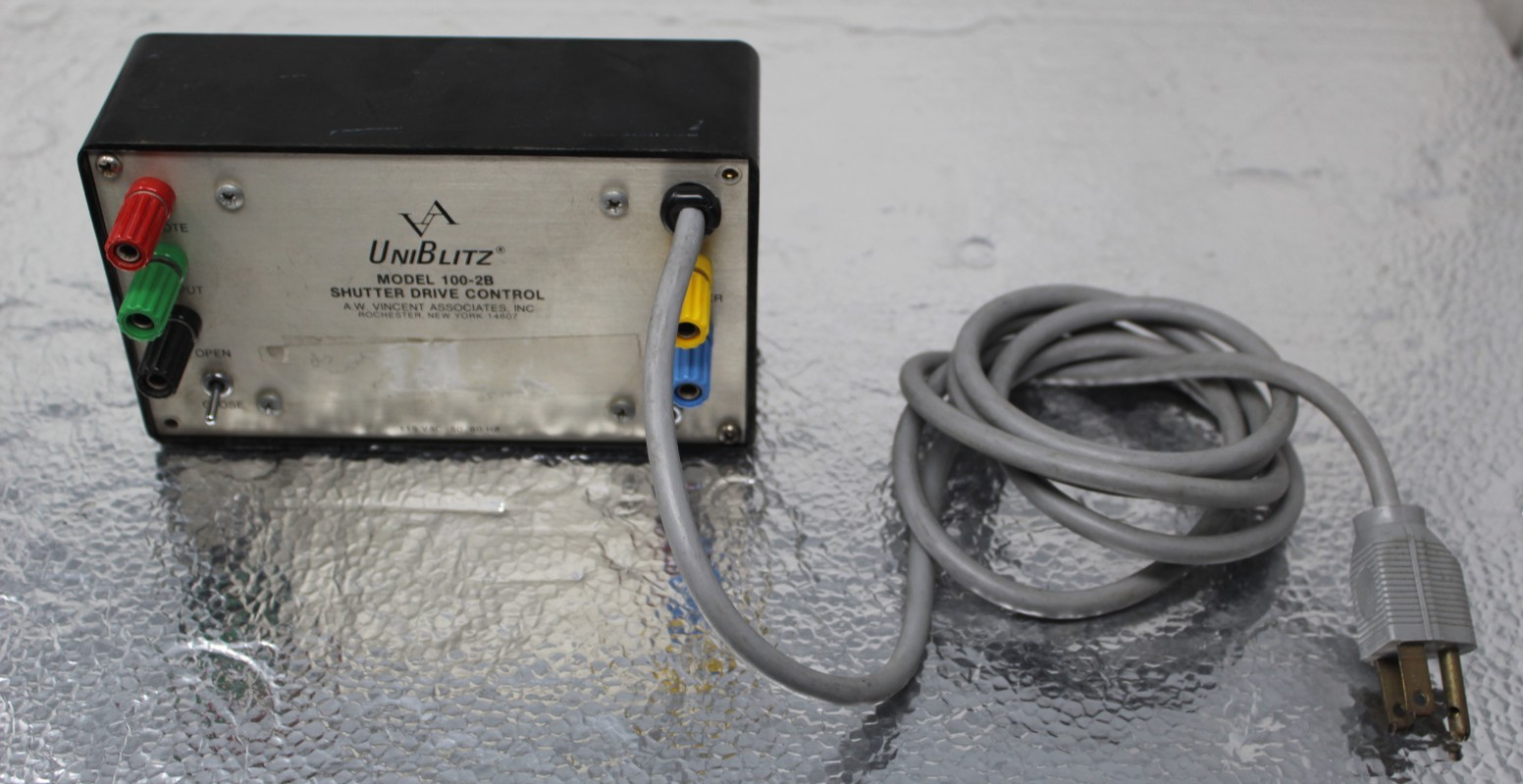 Uniblitz Vincent Associates Shutter Drive Control Model 100-2B