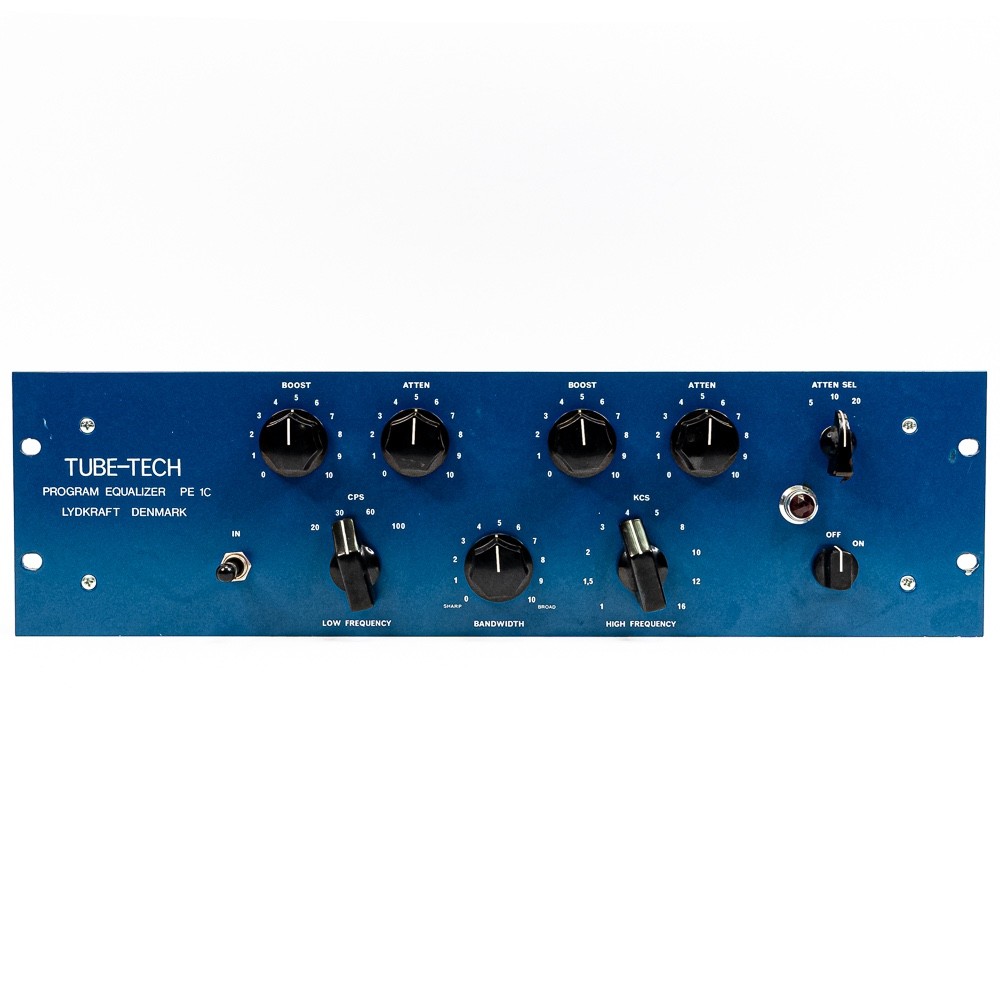Tube-Tech PE 1C Program Equalizer Passive Pultec-Style EQ w/ Push-Pull Amplifier