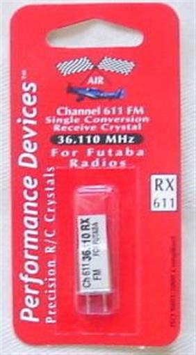 Futaba 36Mhz Channel 611 (36.110) FM Receiver Crystal