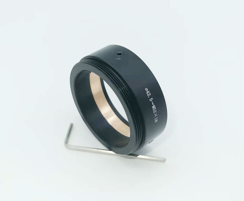 42.5mm to M52x1 thread adapter for helicoids Ring Adapter w/ Protection Circle