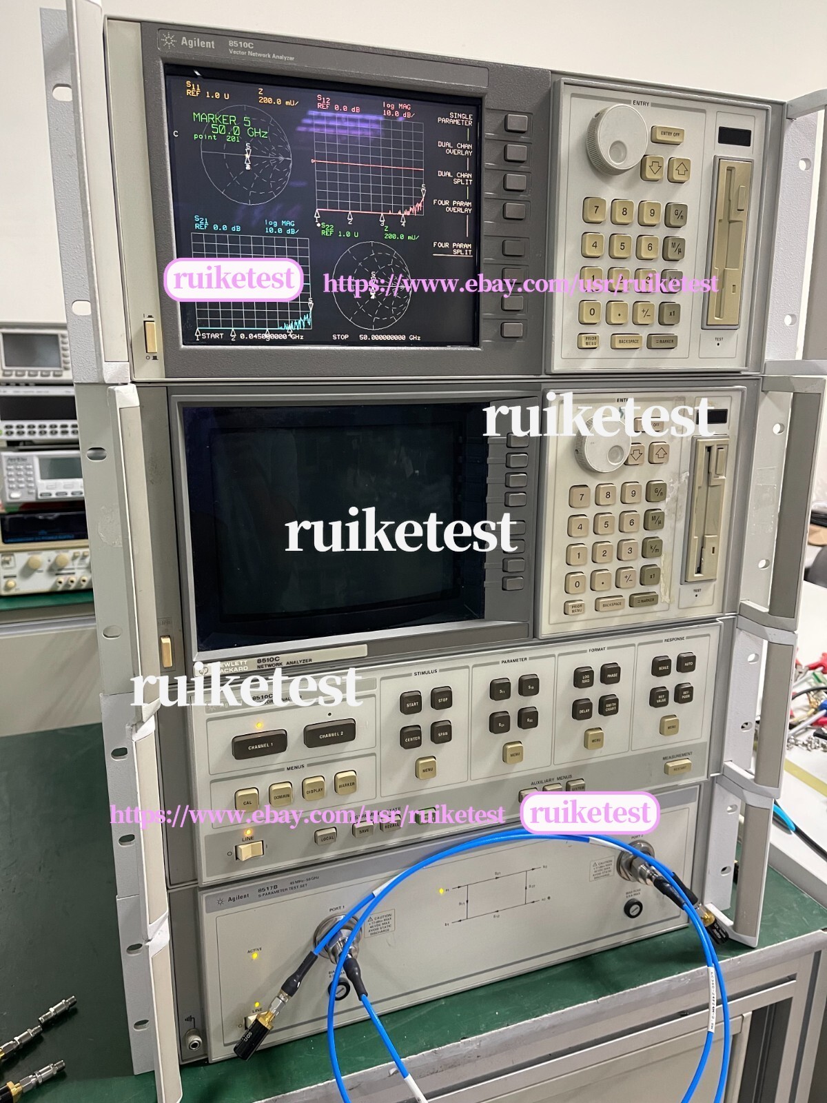 Agilent 8510C LCD Display Processor for Network Analyzer System _4116A10962