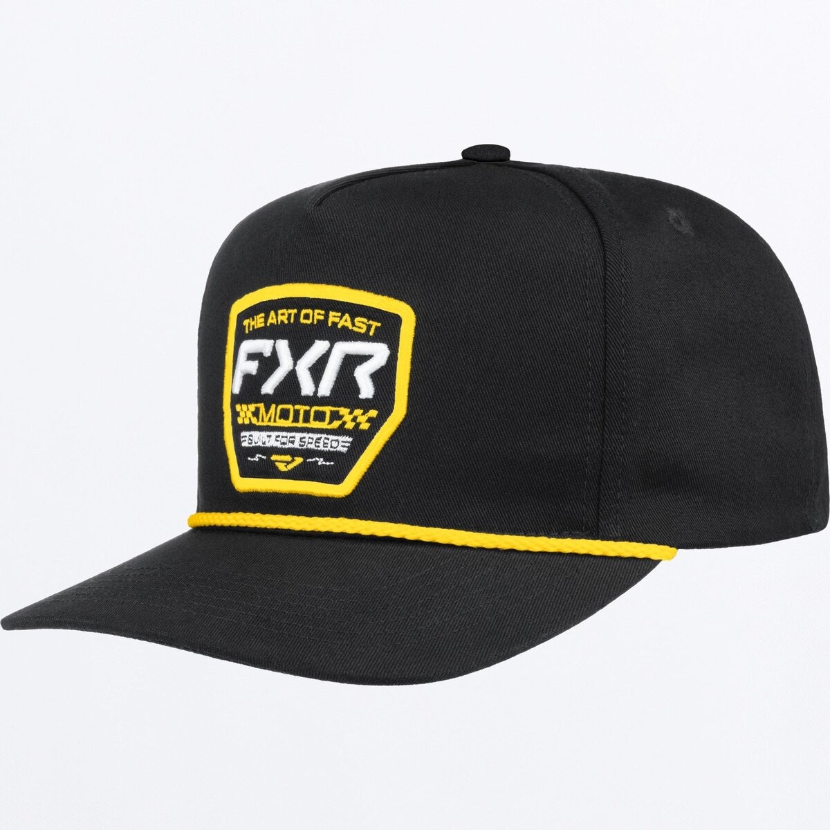 FXR Racing Black/Yellow Art Of F.A.S.T. Hat 261624-1060-00