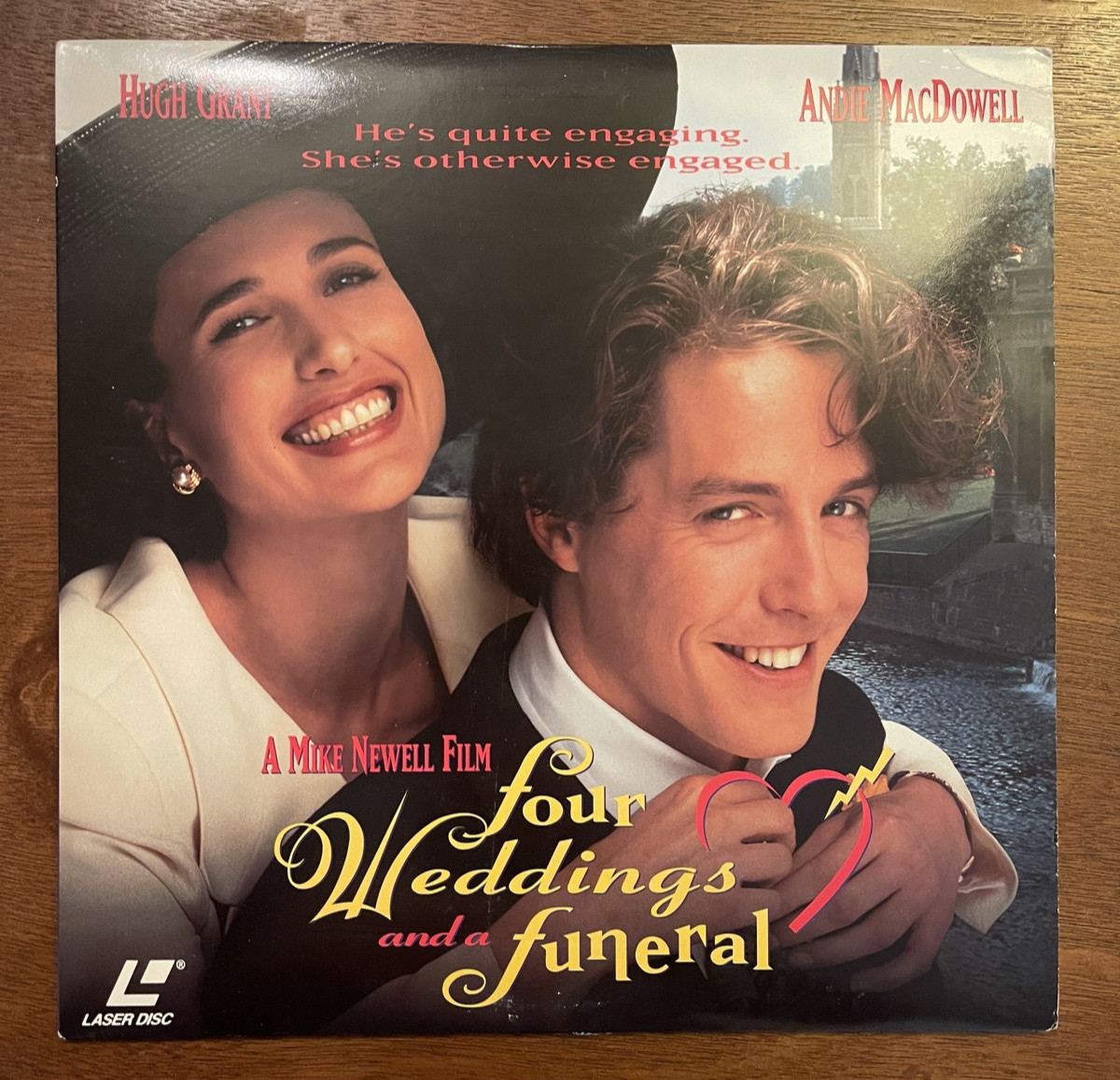 Four Weddings and A Funeral Laserdisc LD