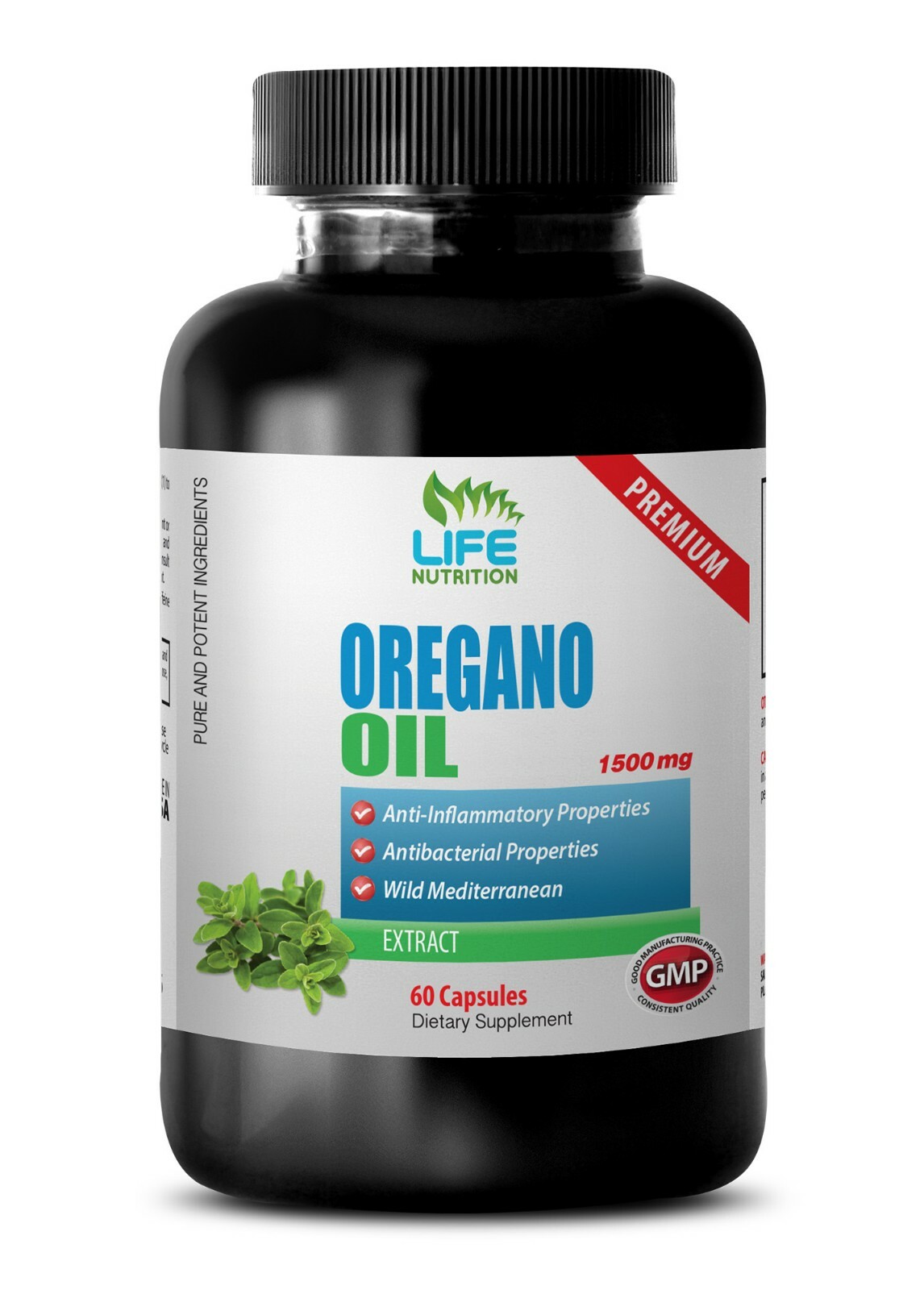 oregano oil capsules - OREGANO OIL 1500mg - weight loss pills 1 Bottle