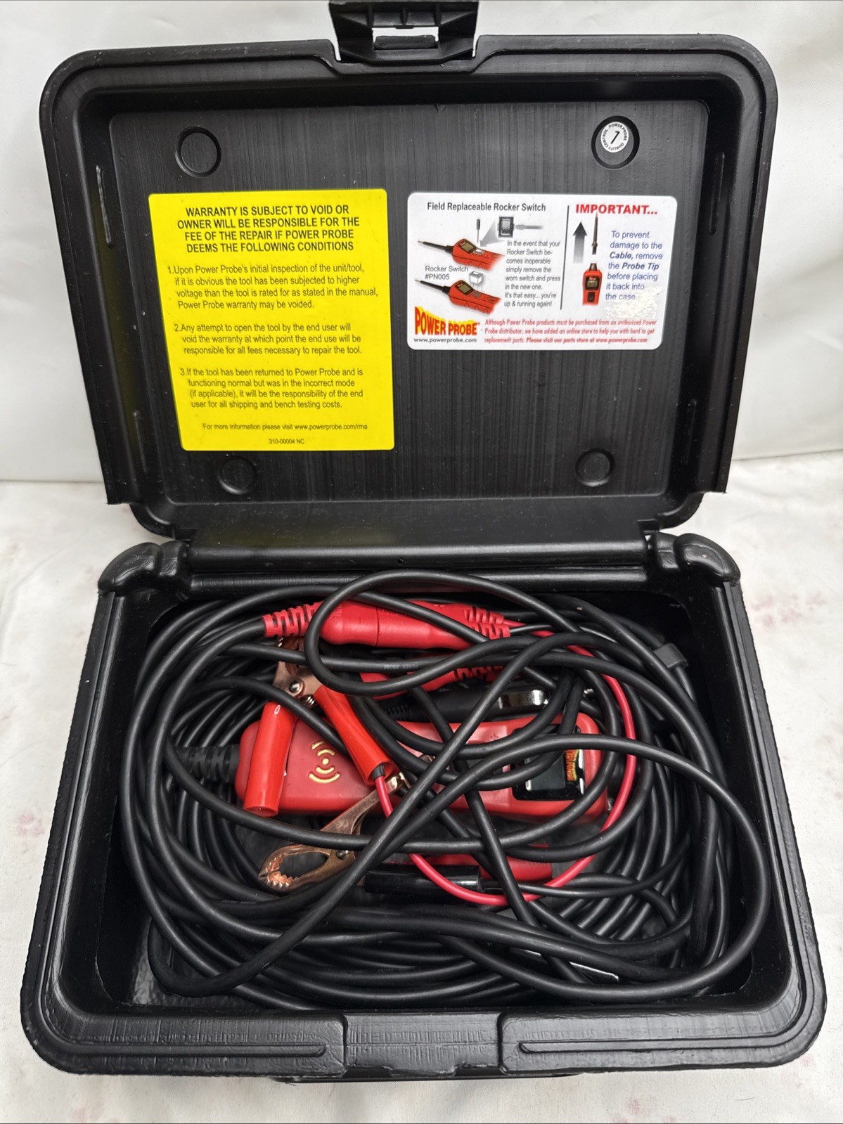 Power Probe III Circuit Tester PP319FTC With Cable Extension Accessory & Case