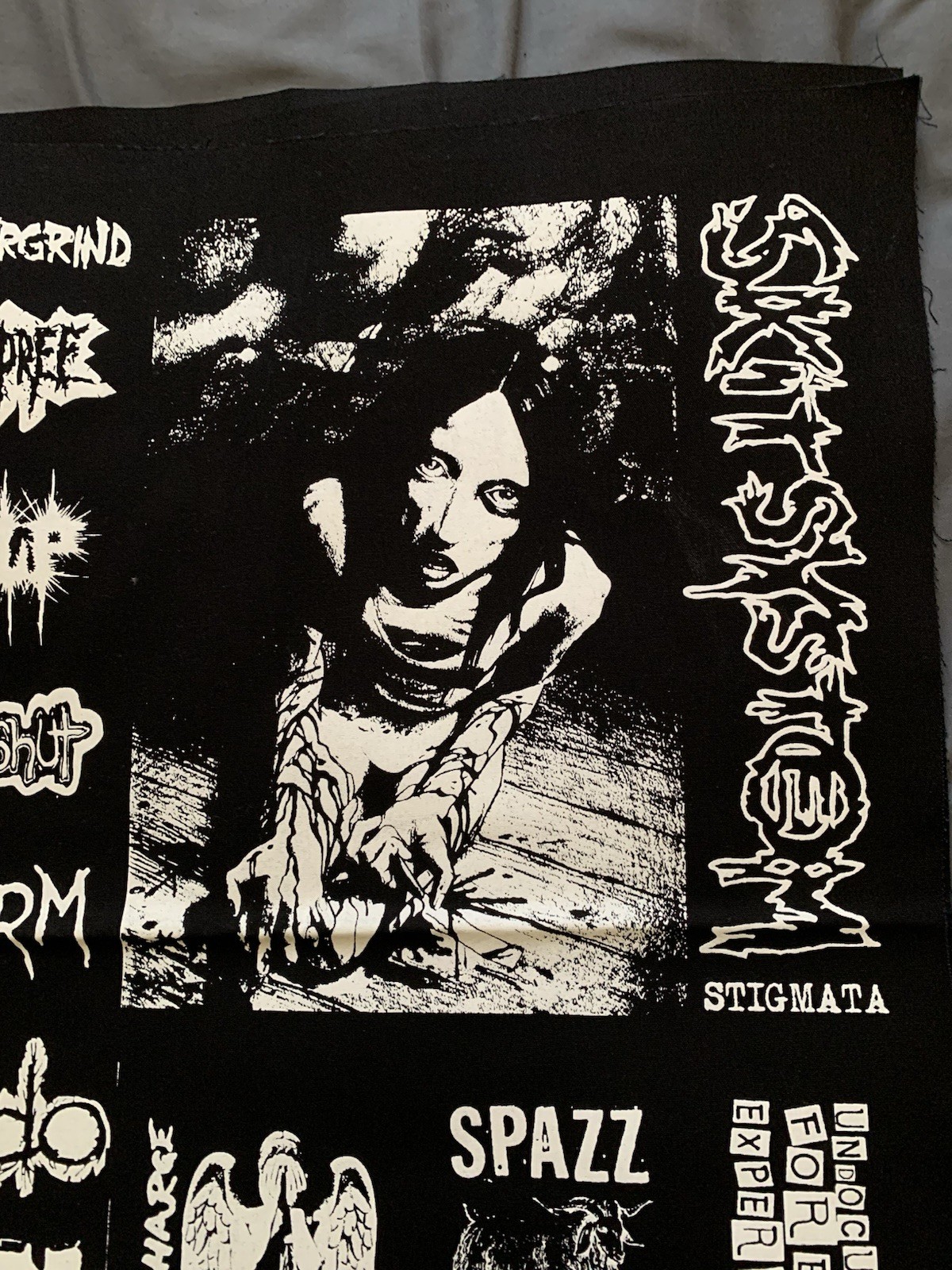 Crust Punk Patches Sheet