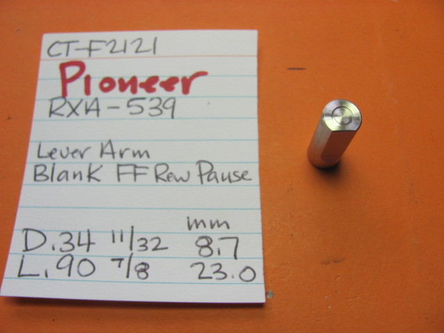 📈PIONEER RXA-539 LEVER MECHANISM KNOB CAP BLANK FF REW PAUSE CT-F2121 CASSETTE